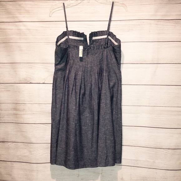 Madewell Demin Pintuck Cami Dress - Picture 7 of 8
